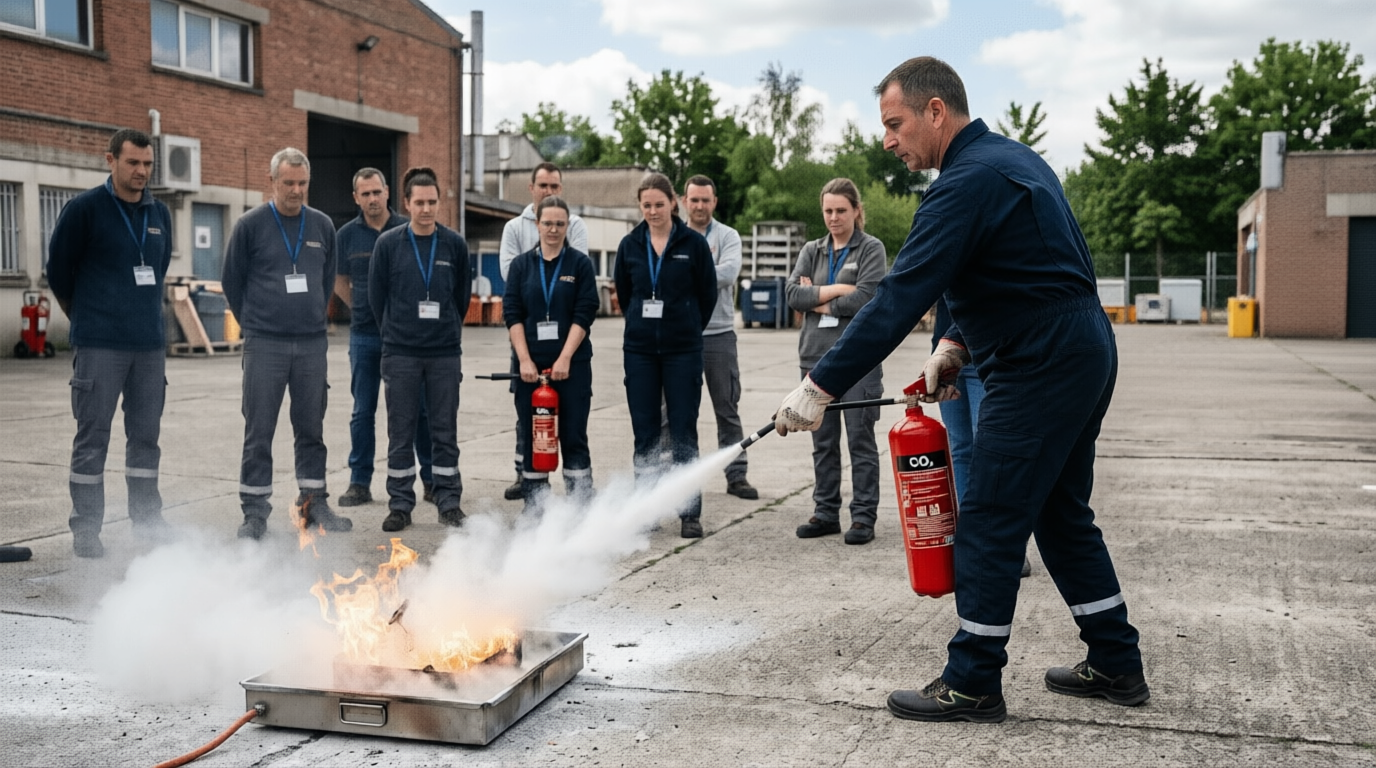 Formation manipulation extincteur Reims